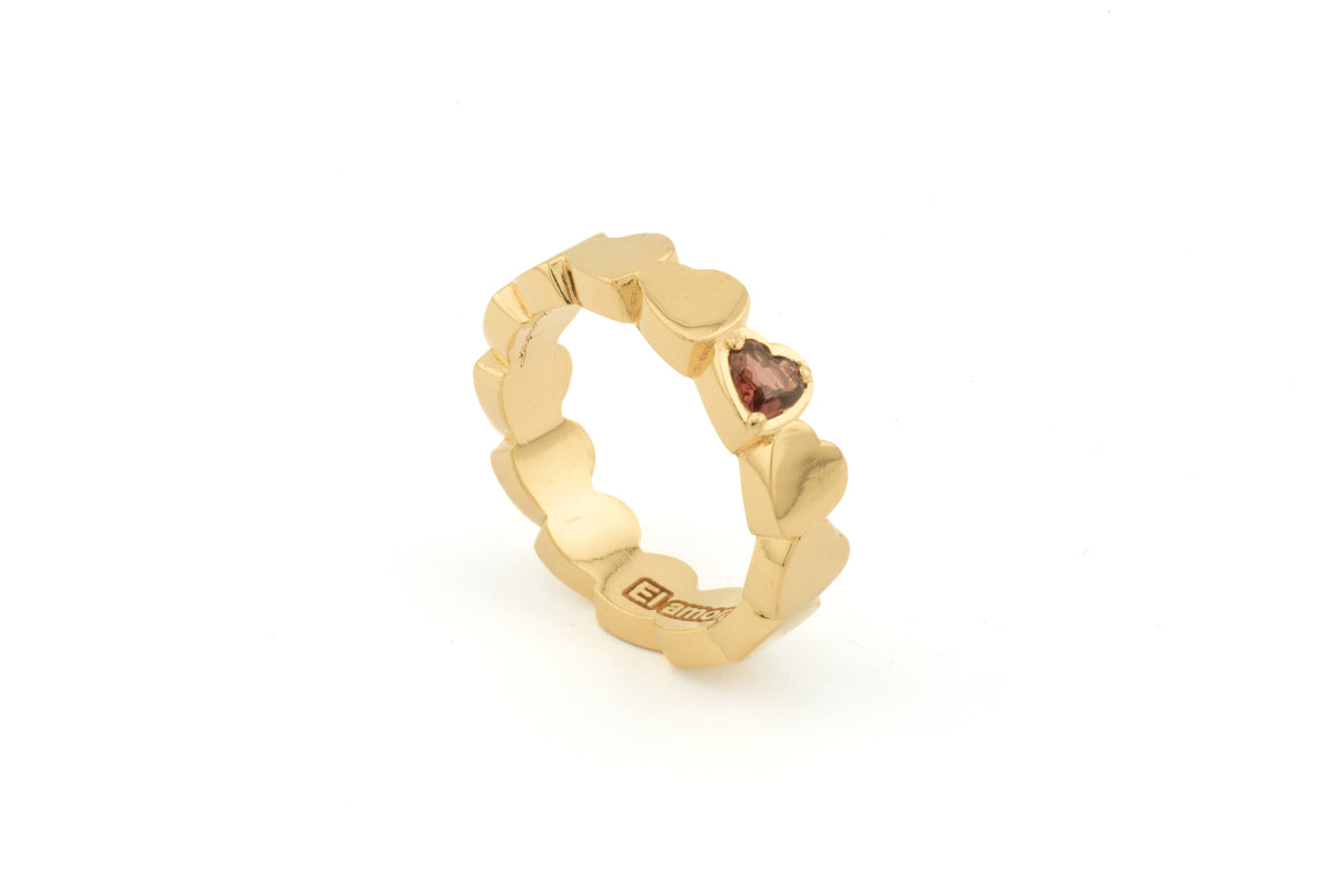Anillo San Valentín 24/7 con piedra
