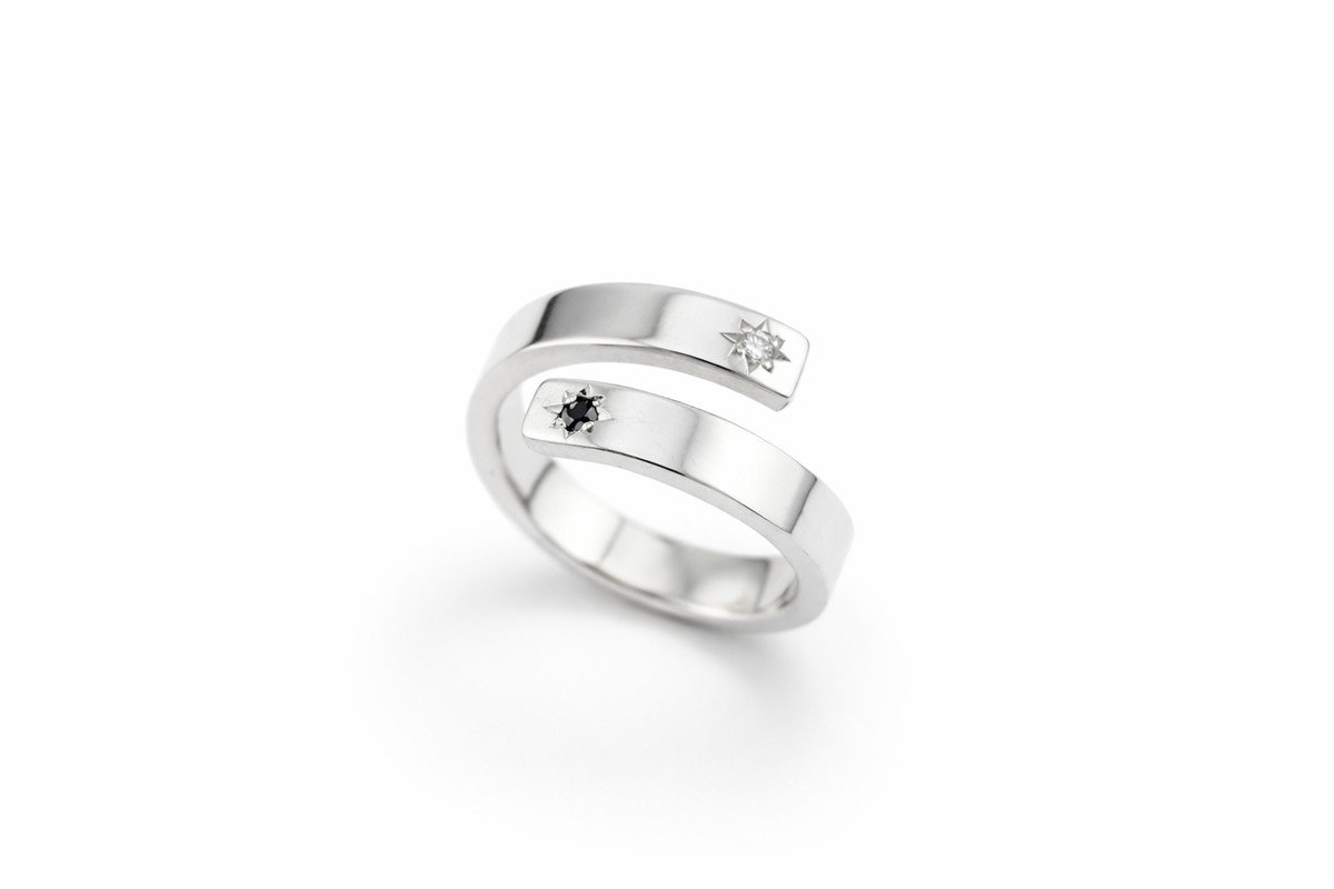 Yin-Yang-Ring (3 Stück)