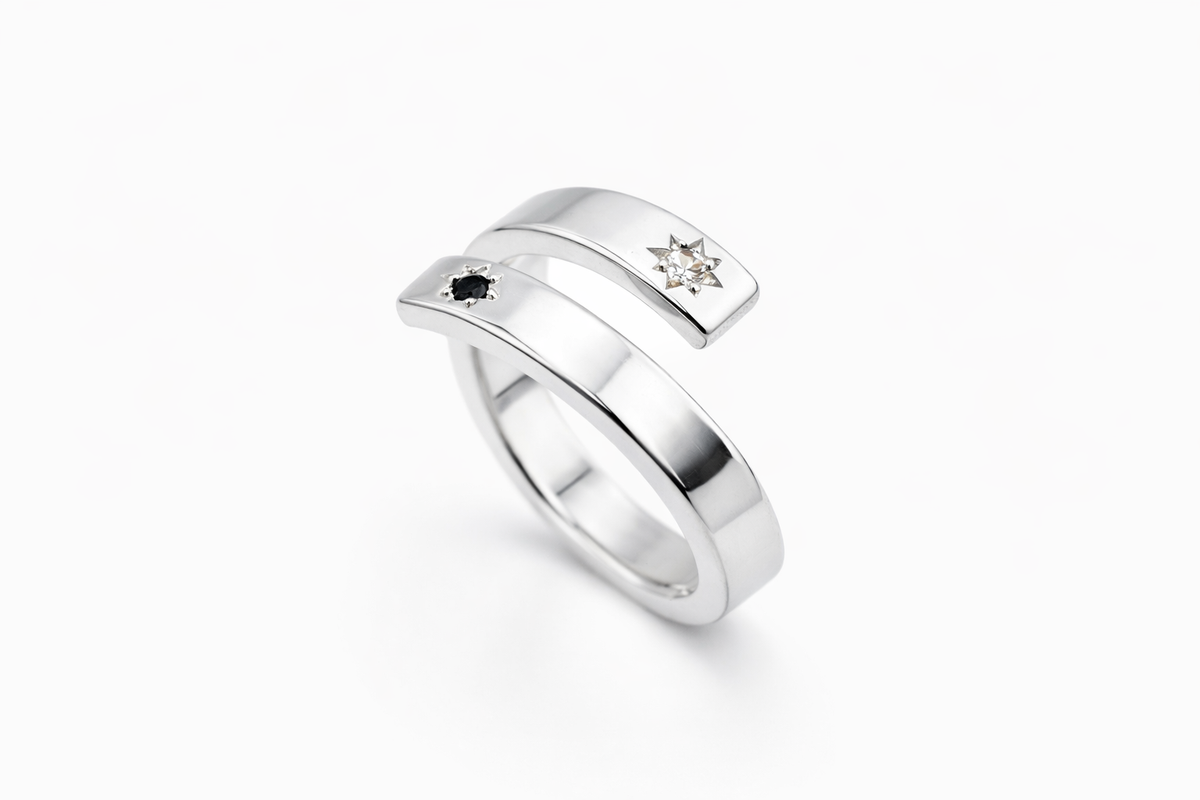 Yin-Yang-Ring (3 Stück)