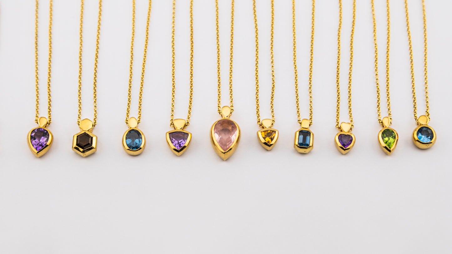 Collar Peridoto Pera