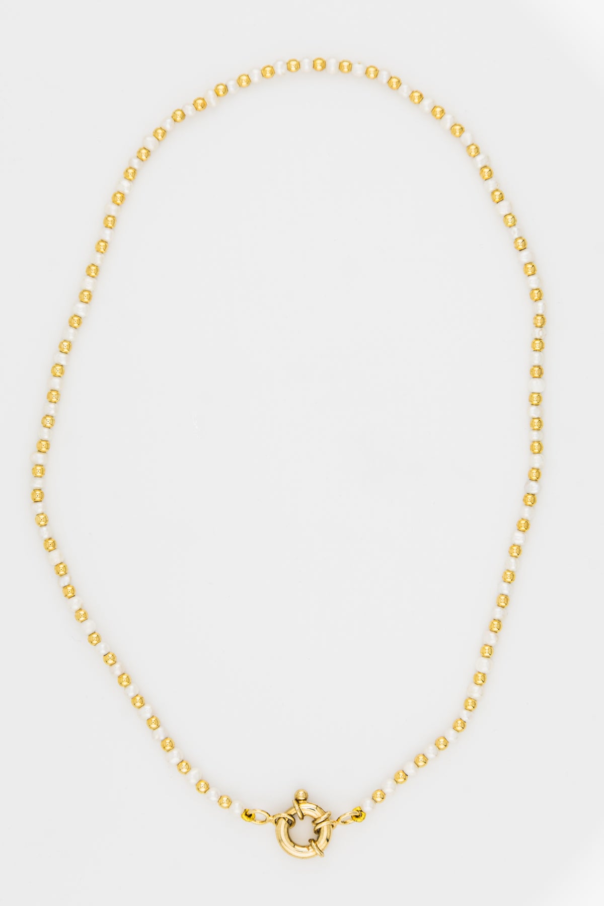 Collar Perlas Del Dorado Con Cuentas