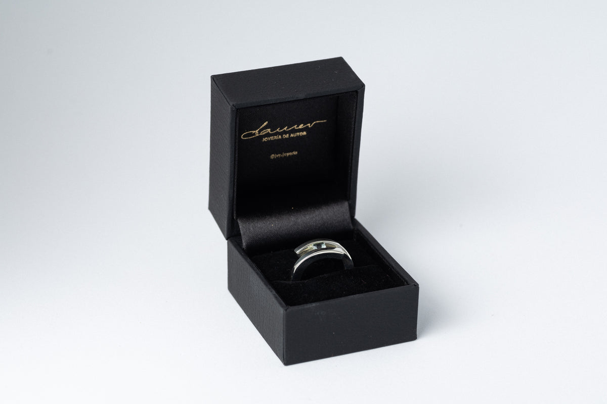 Immaterieller Aquamarinring