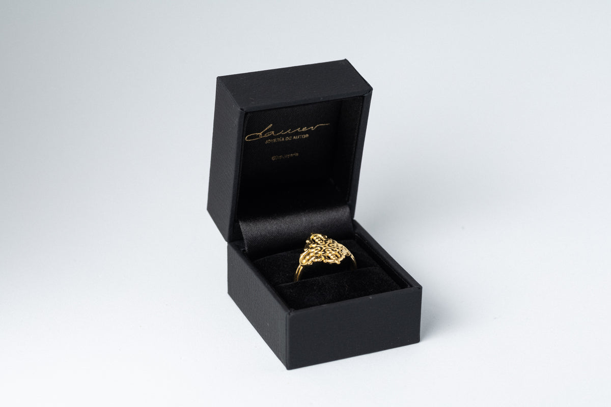 Anillo Creu Mallorquina JVP Barroco V2
