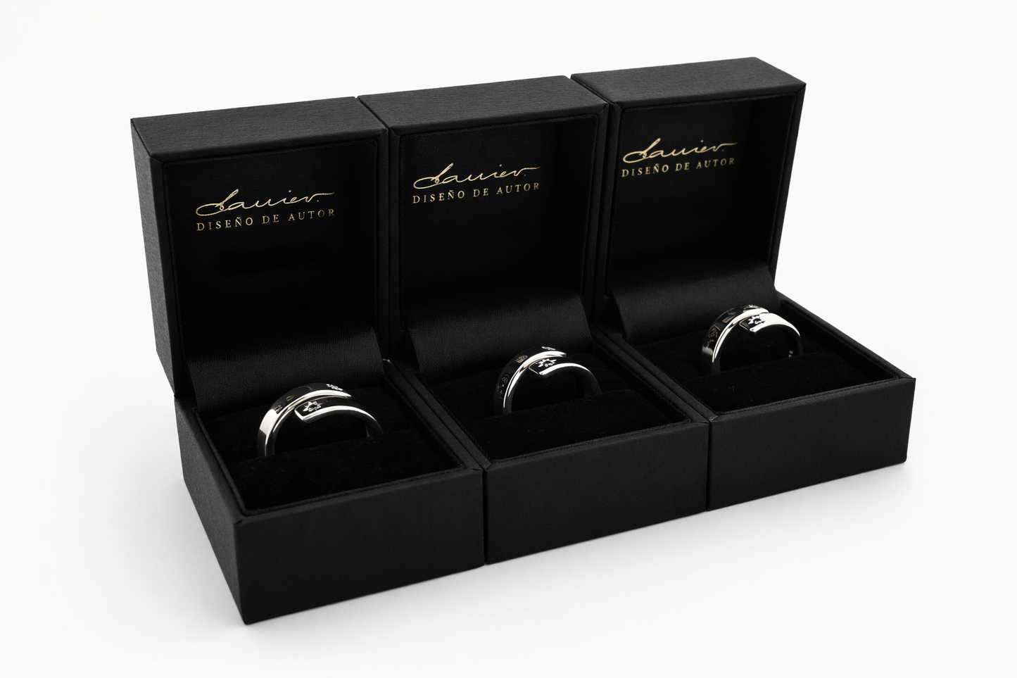 Anillo YinYang (3 unids.)