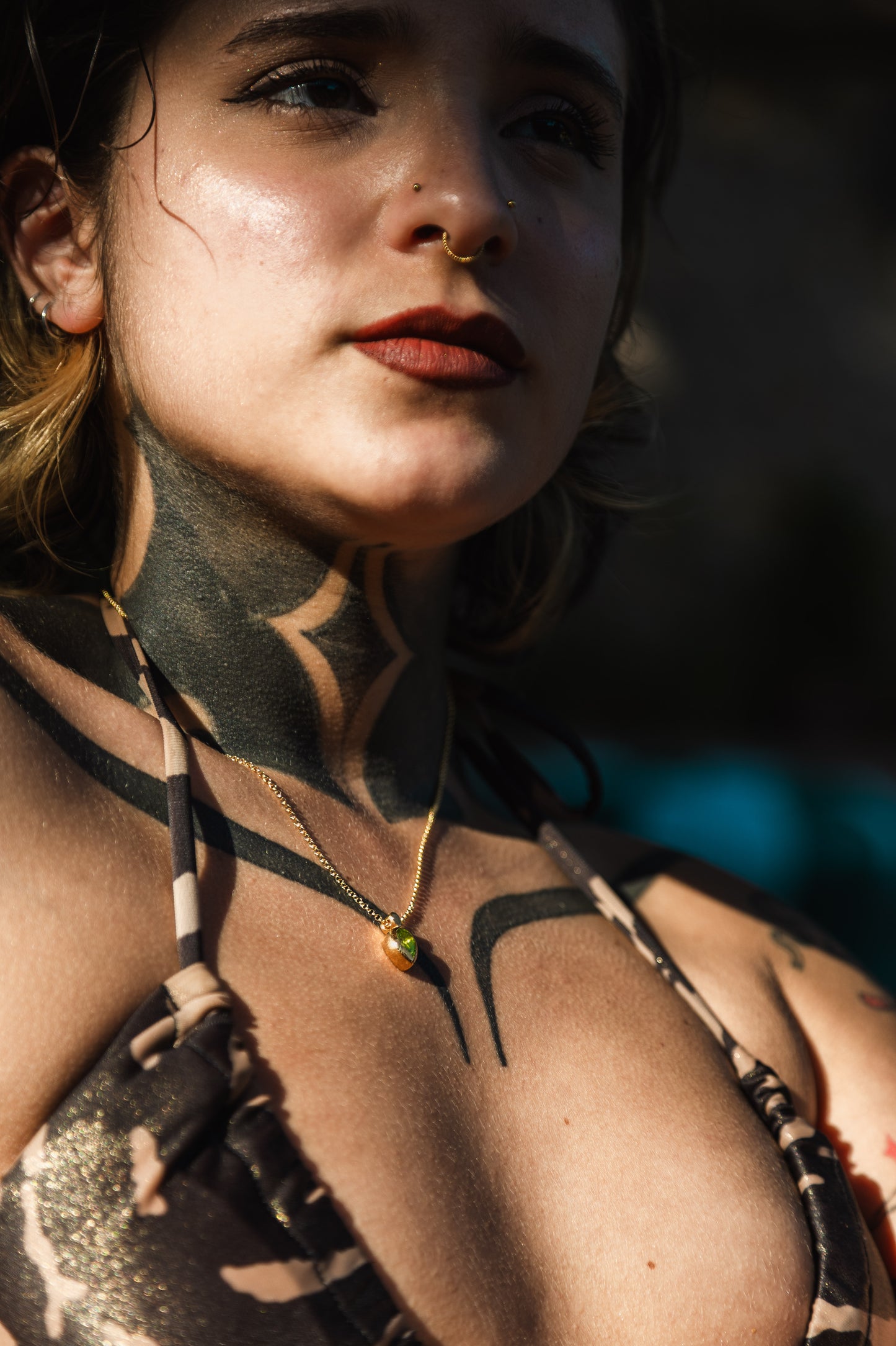 Collar Peridoto Pera