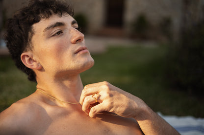 Anillo Creu Mallorquina JVP Minimalista V1