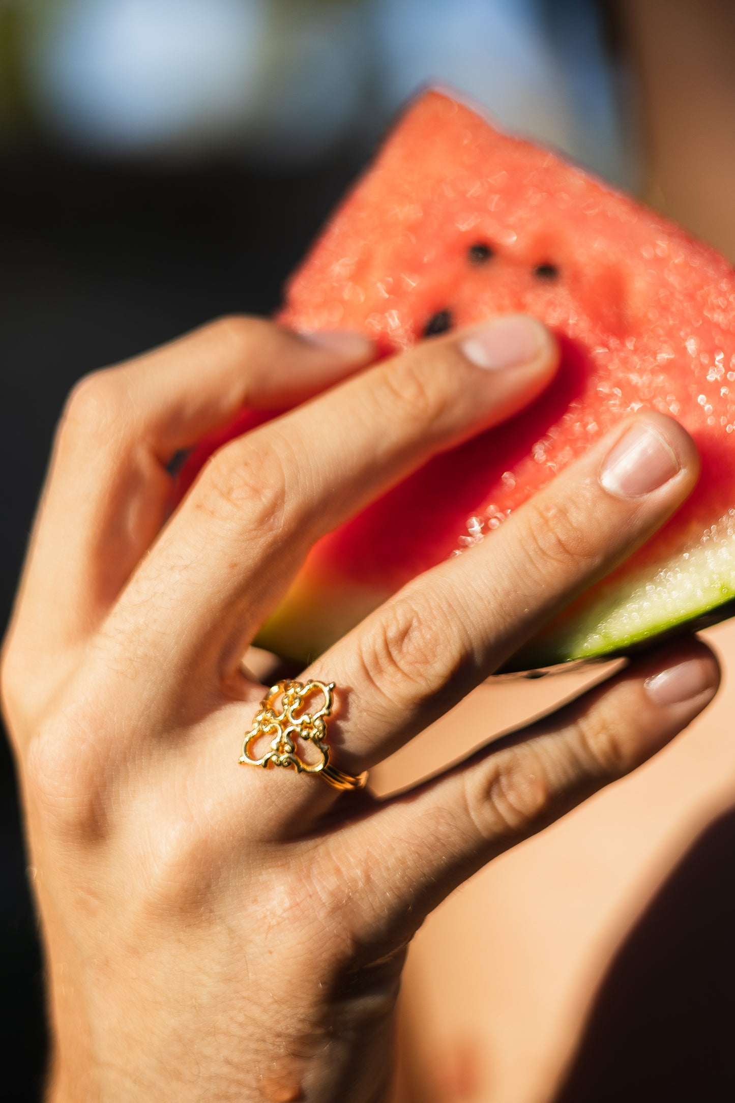 Anillo Creu Mallorquina JVP Minimalista V2