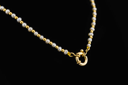 Collar Perlas Del Dorado Con Cuentas