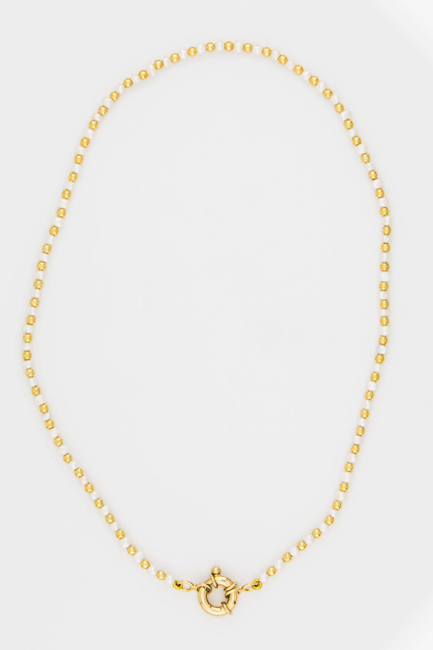 Collar Perlas Del Dorado Con Cuentas