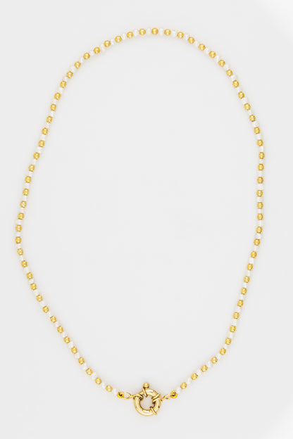 Collar Perlas Del Dorado Con Cuentas