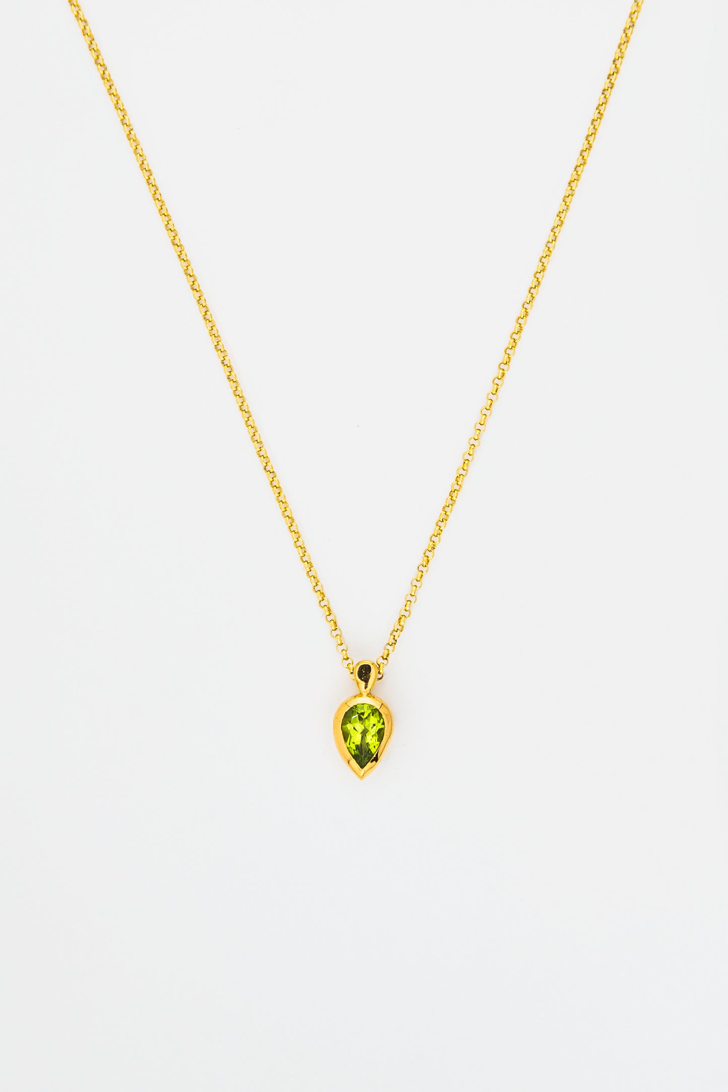 Collar Peridoto Pera