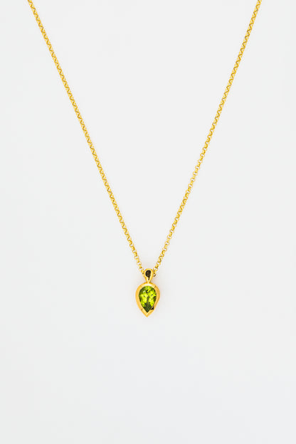 Collar Peridoto Pera
