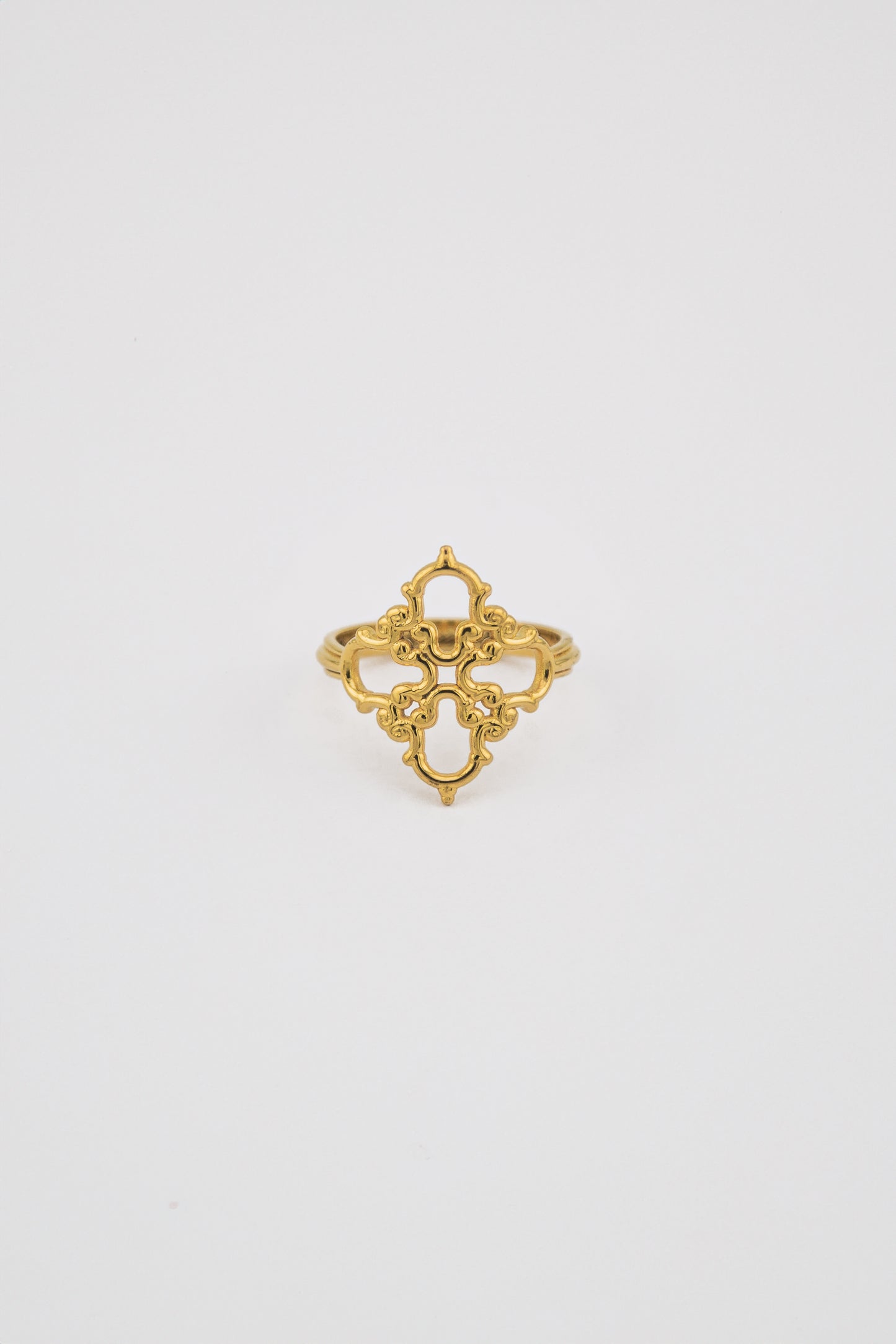 Anillo Creu Mallorquina JVP Minimalista V2