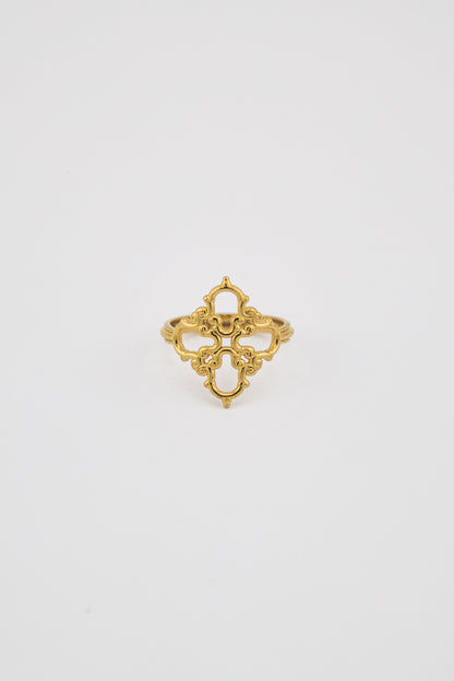 Anillo Creu Mallorquina JVP Minimalista V2