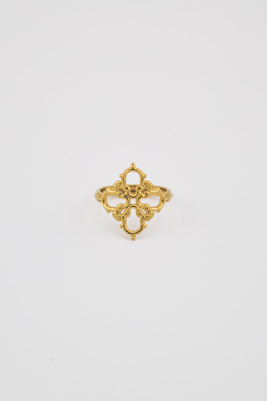 Anillo Creu Mallorquina JVP Minimalista V2