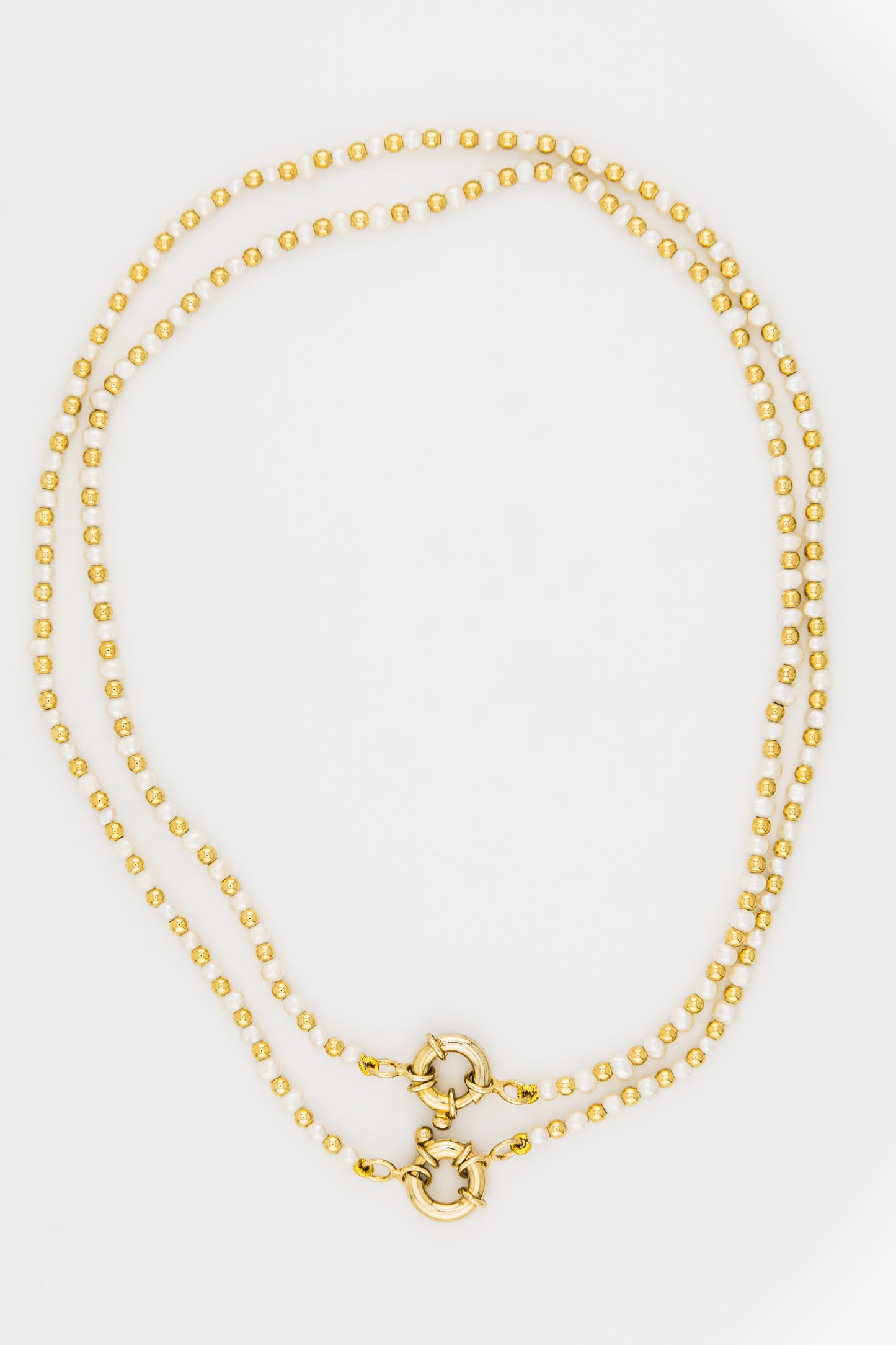 Collar Perlas Del Dorado Con Cuentas