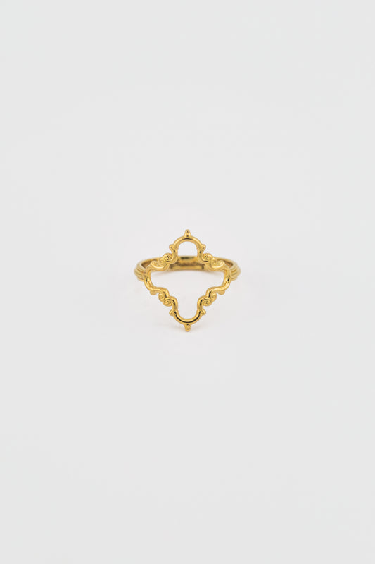 Anillo Creu Mallorquina JVP Minimalista V1