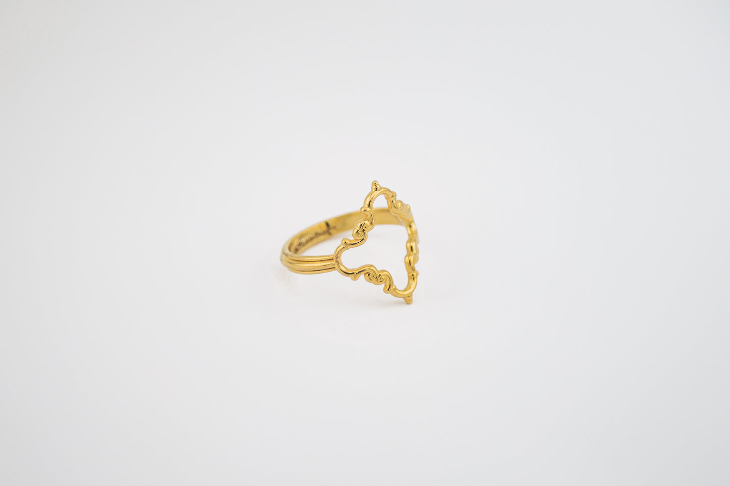 Anillo Creu Mallorquina JVP Minimalista V1