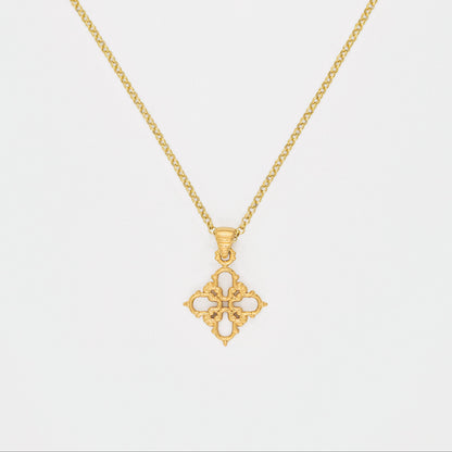 Creu Mallorquina Necklace JVP Minimalist V2