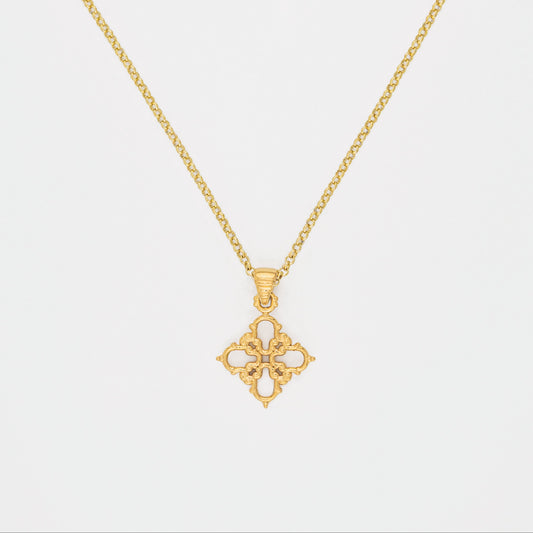 Creu Mallorquina Necklace JVP Minimalist V2
