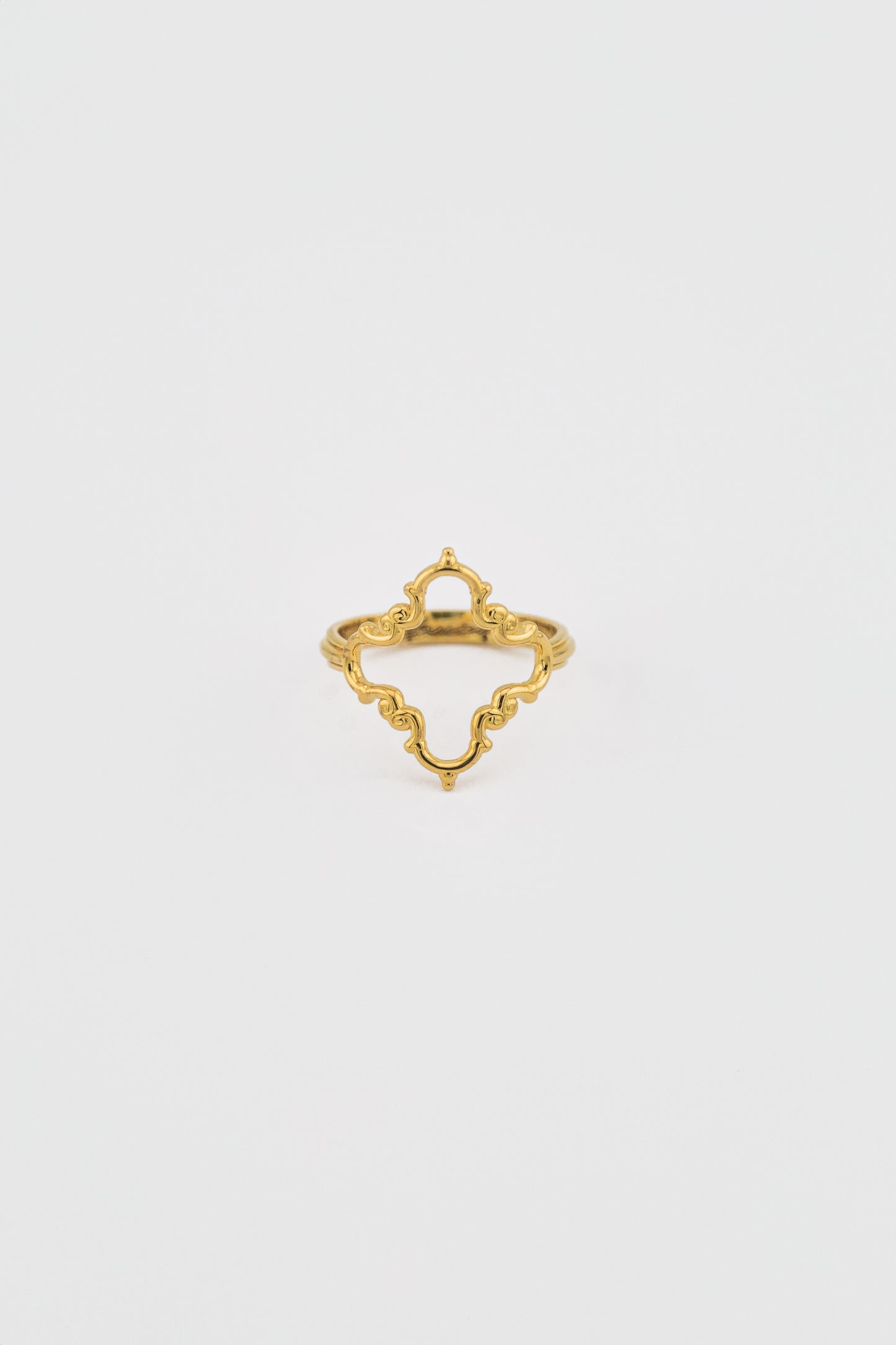 Anillo Creu Mallorquina JVP Minimalista V1