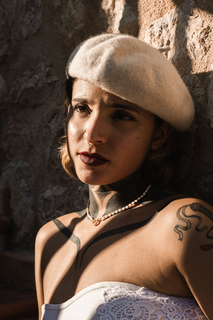 Collar Perlas Del Dorado Con Cuentas