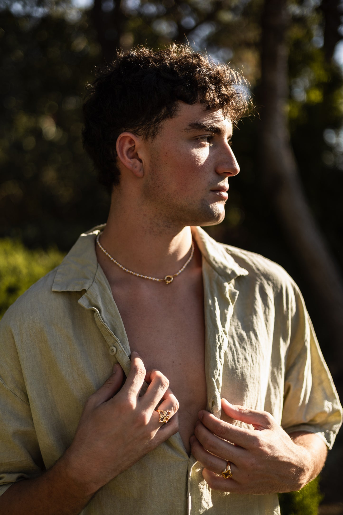 Collar Perlas Del Dorado Con Cuentas