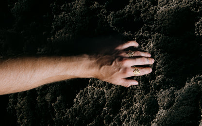 Anillo Creu Mallorquina JVP Barroco V1