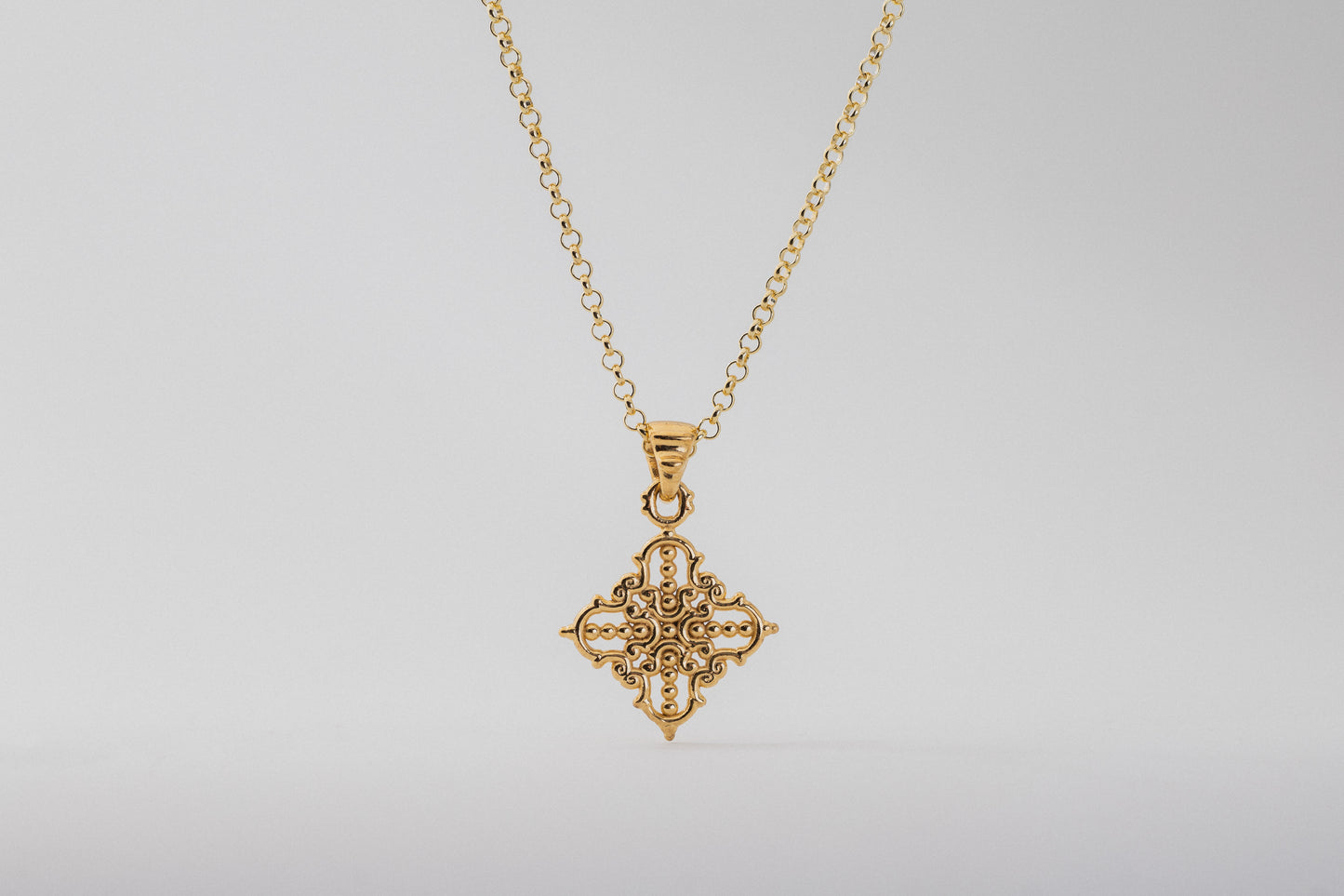 Collar Creu Mallorquina JVP Barroco V2