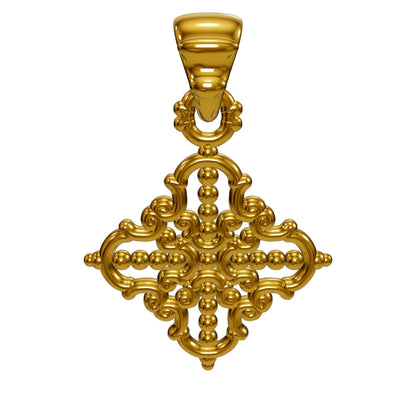 Collar Creu Mallorquina JVP Barroco V2